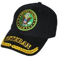 U.S. Military Merchandise CAP  US ARMY VETERAN  BLACK CP00108